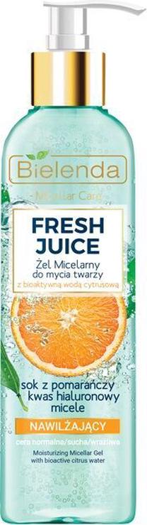 Sejas mazgāšanas želeja Bielenda Fresh Juice, 190 ml