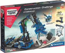 Konstruktors Clementoni Construction Hydraulic Arm 59279, 300 gab., zila krās./melna krās.