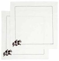 Салфетки Homla Basic Valeri, 40 см x 40 см, белый цв., 2 шт.