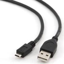 Kabelis Lanberg USB - Micro-USB OEM-0007 USB, Micro USB, 0.5 m, melna krās.