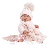 Lėlė - kūdikis Llorens Tina 84338, 43 cm, balta sp.