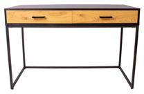 Rakstāmgalds Home4you Amsterdam 45038, 120 cm x 50 cm, 79 cm, ozola krās./melns krās.