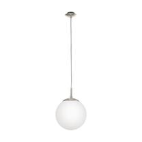 Šviestuvas kabinamas Eglo Rondo 85261, E27, 1 x 60 W, balta sp. / nikelio sp.