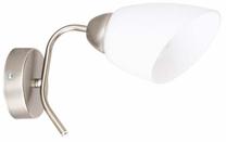 Valgusti seinale Spot-Light Viletta, E27, 1 x 60 W, valge v. / satiin, 10 x 14.5 cm