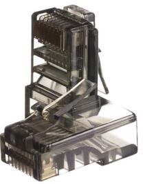 Netrack Modular Plug UTP Cat5e RJ45 x 100 Black