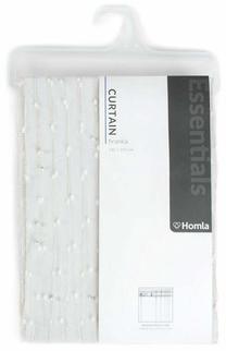 Dieninė užuolaida Homla B2 Essentials Shangri-La, balta sp., 140 cm x 250 cm