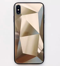 Telefono dėklas Fusion Accessories Diamond Stone, aukso sp., Apple