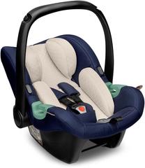 Nešiojama autokėdutė su lopšiu ABC Design Tulip, mėlyna sp./smėlio ruda sp., 0 - 13 kg