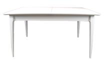 Stalas išskleidžiamas MN Dora, balta sp., 138 - 172 cm x 85 cm x 76 cm