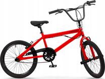 Dviratis bmx Toimsa BMX 20", 20 ", 12" rėmas, juoda sp./raudona sp.