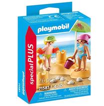 Konstruktors Playmobil Special Plus Kids With Sand Castle 71581, 26 gab., daudzkrāsaina