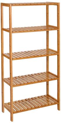 Pastatoma lentyna Songmics, smėlio ruda, 60 cm x 26 cm x 130 cm