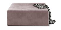 Pufas Kelim Mat Velvet 63, rožinė sp., 83 cm x 83 cm x 42 cm