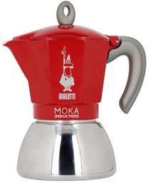 Moka kavinukas Bialetti Induction, raudona sp.