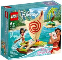 Konstruktorius LEGO Disney Princess Moanos nuotykiai vandenyne 43170, 46 vnt.