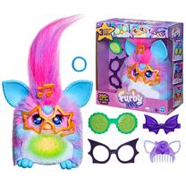 Interaktyvus žaislas, su priedais Hasbro Furby Vibes, mėlyna sp./rožinė sp./violetinė sp.