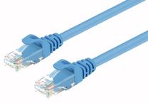 Кабель Unitek Y-C812ABL RJ-45, RJ-45, 5 м, синий цв.