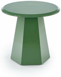 Kavos staliukas Loca, žalias, 50 cm x 50 cm x 47 cm