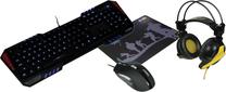 Vadu tastatūras un peles komplekts iBOX IZGSET1, EN, melna krās.