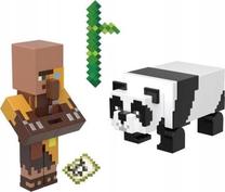 Figūrėlių rinkinys Mattel Minecraft Jungle Cartographer & Panda HTL89, 2 vnt., įvairių spalvų