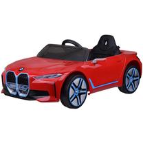 Игрушечная машина Jokomisiada BMW i4 PA0310, черный цв./красный цв.