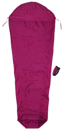 Miegmaišio įdėklas Cocoon MummyLiner Silk, raudona sp., 240 cm