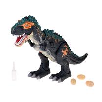 Игрушечное животное, c аксессуарами динозавр Dino Simulation ZA5730, 50 см, черный цв./зеленый цв.