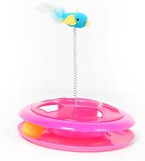 Игрушка для кота Duvo+ Happy Hoop 1717042, розовый цв., 26 см
