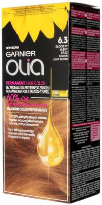 Matu krāsa Garnier Olia, golden light brown krās., 6.3, 60 ml
