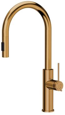 Кухонный смеситель Quadron Jennifer Q Line Slim, медный цв.