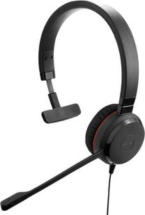 Vadu austiņas Jabra volve 20 Mono UC, melna krās.