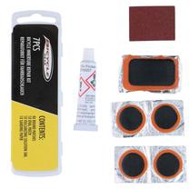 Dviračio kameros remonto rinkinys Bicycle Gear, plastikas/klijai, įvairių spalvų, 7 vnt.
