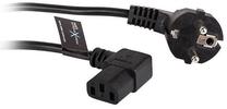 Laidas Natec Schuko, IEC-320-C13, 1.8 m, juoda sp.