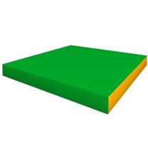 Gimnastikos čiužinys Romana, žalia sp., 100 cm x 100 cm x 10 cm