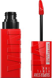 Lūpų dažai Maybelline SuperStay Vinyl Ink, 4.2 ml, 25 red hot