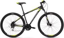 Велосипед горный Kross Hexagon 5.0, 27.5 ″, 17'' рама, черный цв./желтый цв./серый цв.