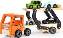 Игрушечный автовоз EcoToys Lora Wooden Tow Truck