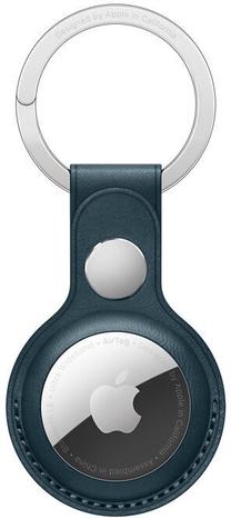 AirTag piekariņš Apple AirTag Leather Key Ring - Baltic Blue