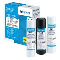 Filtra kārtridžu komplekts ro sistēmām Ecosoft CPV3ECOSTD, 10"