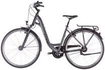 Velosipēds tūristu Cube, 28 ", 19" rāmis, melna krās./pelēka krās.