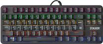 Vadu spēļu tastatūra Defender Stalker GK-170L, EN/RU, melna krās.