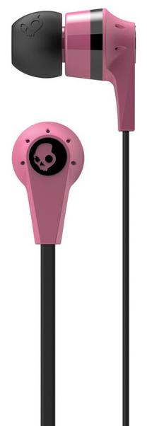 Проводные наушники Skullcandy Ink'd 2, черный цв./розовый цв.