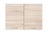 Viršutinė virtuvinė spintelė Junona Line, ruda sp., 80 cm x 30.5 cm x 57.3 cm