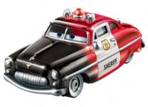Игрушечная полицейская машина Mattel Cars Color Changers Sheriff GTM39, черный цв.