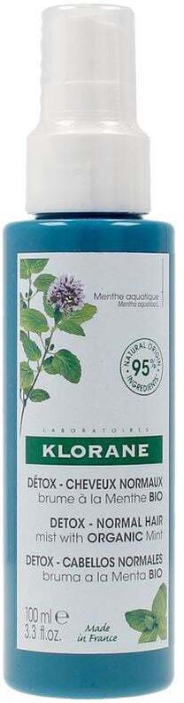 Спрей для волос Klorane Organic Aquatic Mint Detox, 100 мл