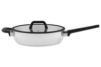 Praepann kaanega Maku Ease 645859, Ø 28 cm, klaas/roostevaba teras/silikoon