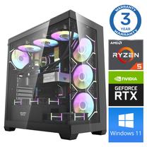 Stacionarus kompiuteris Intop AMD Ryzen 5 7500F, DDR5 16 GB, SSD+HDD 1 TB 2 TB, Nvidia GeForce RTX 5060 Ti 16 GB GDDR7, Windows 11 Pro