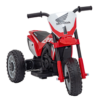 Bērnu elektriskais motocikls RoGer Honda CRF 450R, sarkana krās.