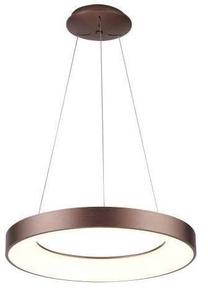Valgusti rippuv AZzardo Santana AZ4998, LED, 3000 °K, 1 x 30 W, valge v. / pruun v., 38 x 38 cm