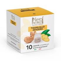 Arbatos kapsulės Neronobile Zenzero, 0.113 kg, 10 vnt.